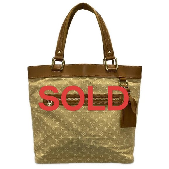 LOUIS VUITTON Lucille GM Beige Monogram Mini - Handbag  347-052025 - Picture 1 of 11